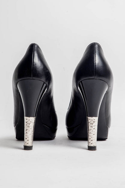 METALLIC HEEL PUMPS