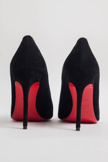 VNECK SUEDE STILETTOS