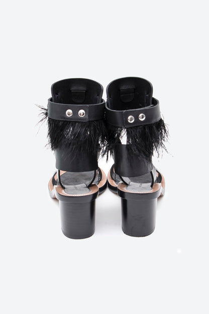 JUDIE FEATHER SANDAL