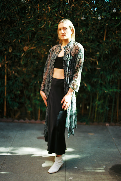 VELVET FACE TUNIC