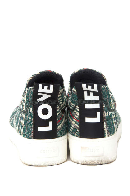 LOVE LIFE TWEED SNEAKERS