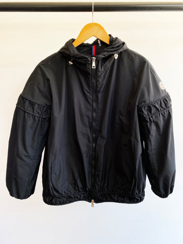 SAINT LAURENT YSL Black Gold Plaid Satin Peaked Lapel Cropped Blazer Jacket 34