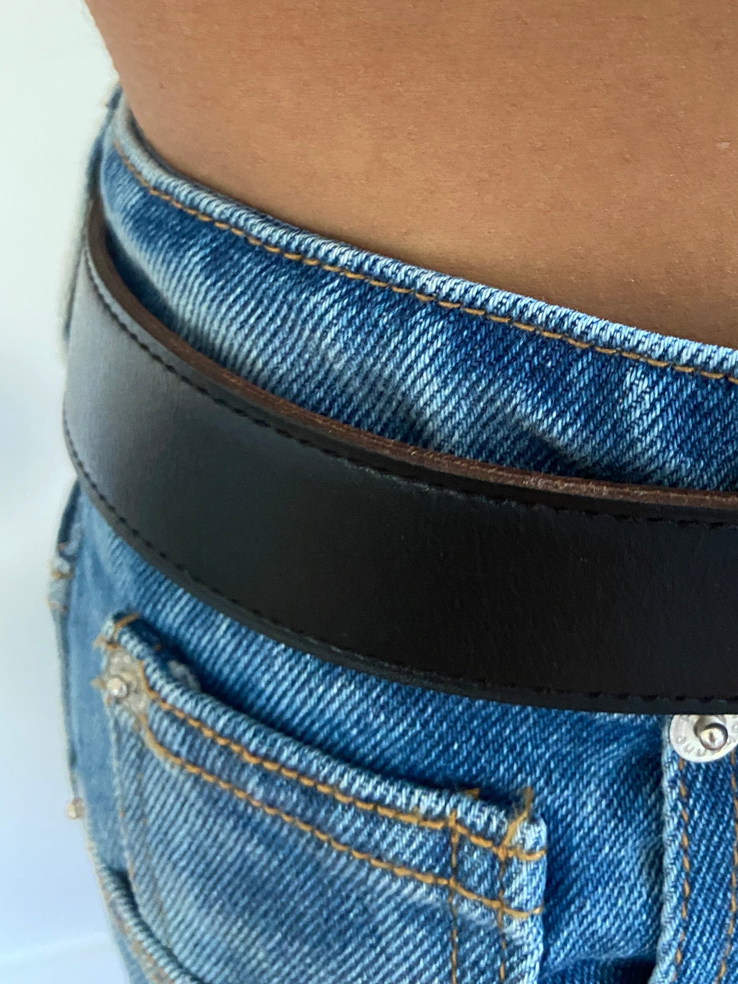 REVERSIBLE BELT WITH BUCKLE