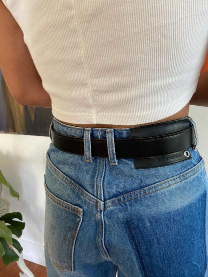 REVERSIBLE BELT WITH BUCKLE