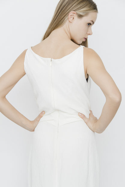 CREPE TIE DRESS