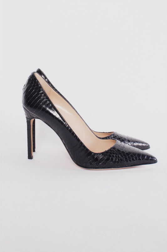 SNAKESKIN BB PUMPS