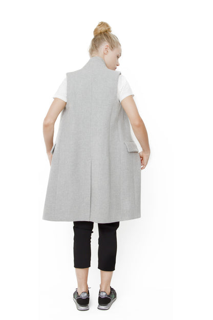 WOOL GRAY VEST
