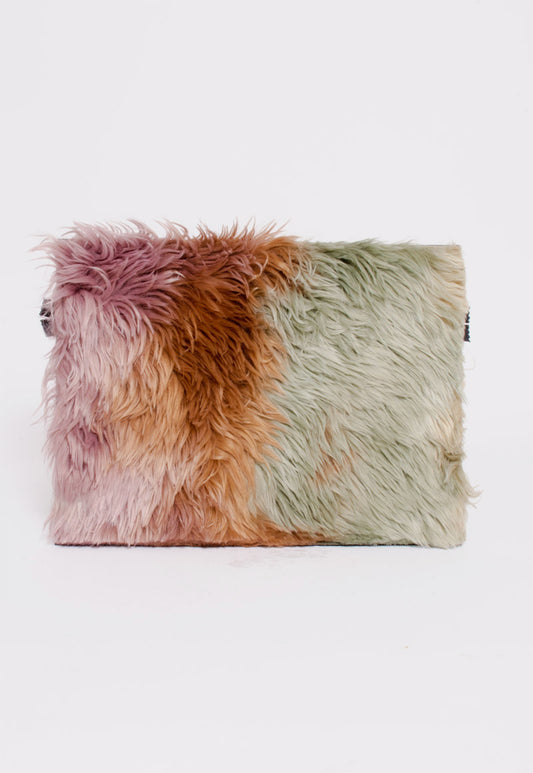 FALL 2017 FUR CLUTCH WITH TAGS