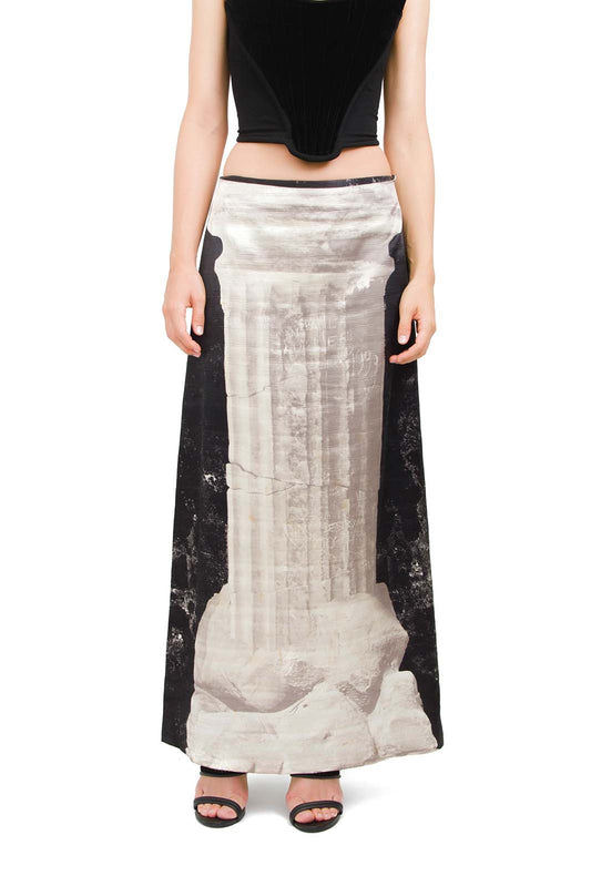 VINTAGE 1993 COLUMN SKIRT