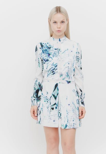 HOLOGRAPHIC PRINT DRESS