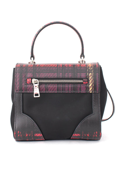 TARTAIN TESSUTO & SAFFIANO PURSE