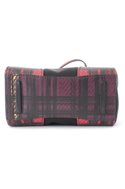 TARTAIN TESSUTO & SAFFIANO PURSE