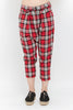 PLAID HAREM PANTS