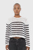 STRIPE KNIT SWEATER WITH TAGS