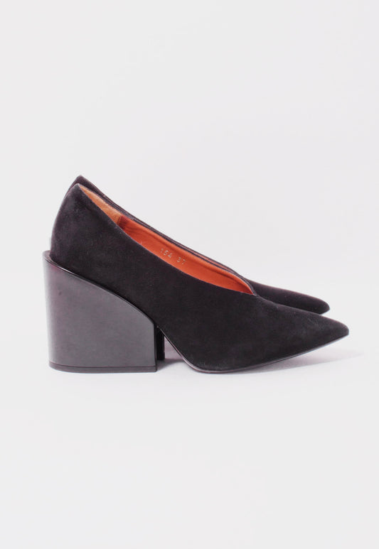 ALVARA CHUNKY HEELS