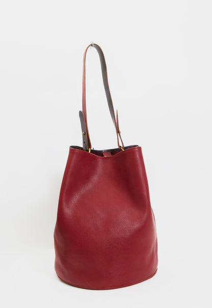 BICOLOR BUCKET BAG