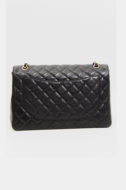 JUMBO QUILTED CAVIAR FLAP BAG