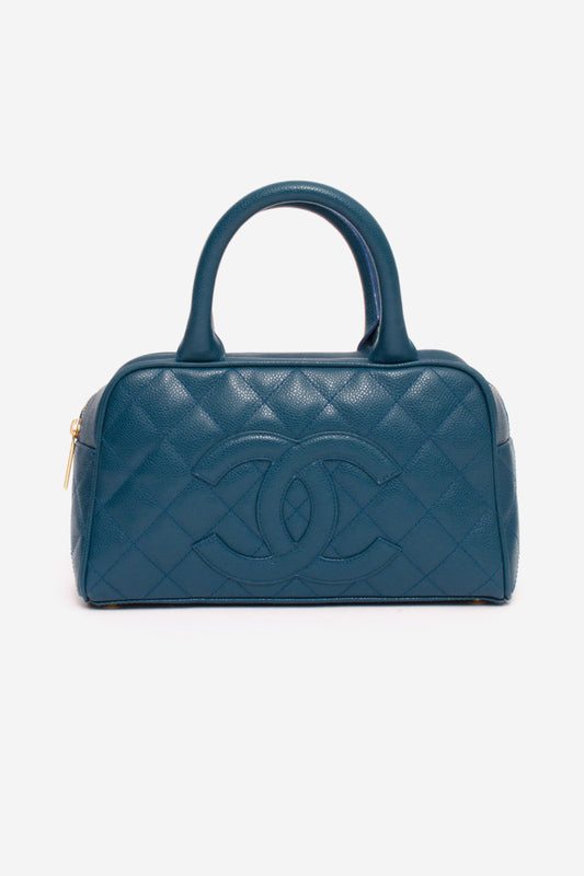 TURQUOISE BOWLER BAG