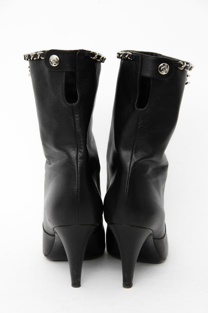 ANKLE CHAIN BOOTIES