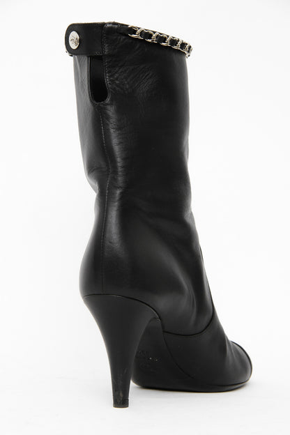 ANKLE CHAIN BOOTIES