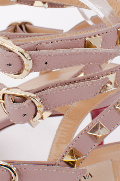 RED CAGED ROCKSTUDS