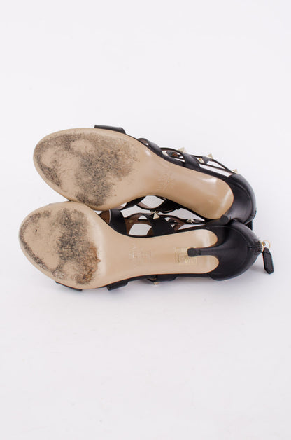 BLACK CAGED ROCKSTUDS