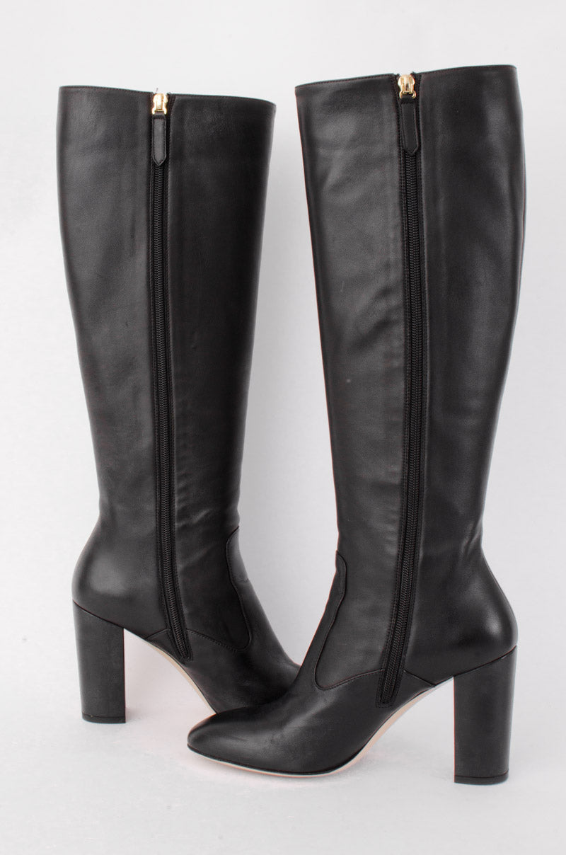 BLACK ROCKSTUD BOOT