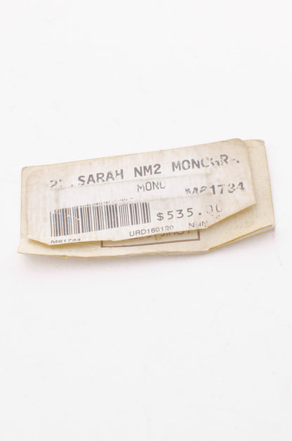 SARAH MONOGRAM WALLET WITH TAGS