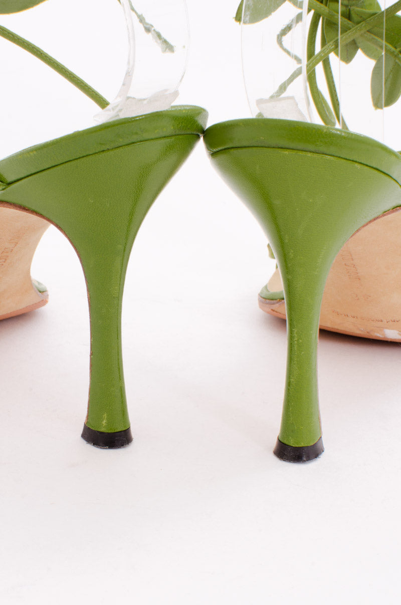 WRAP CHERRY STILETTOS