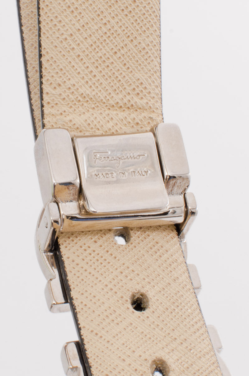 GANCINI SAFFIANO BELT