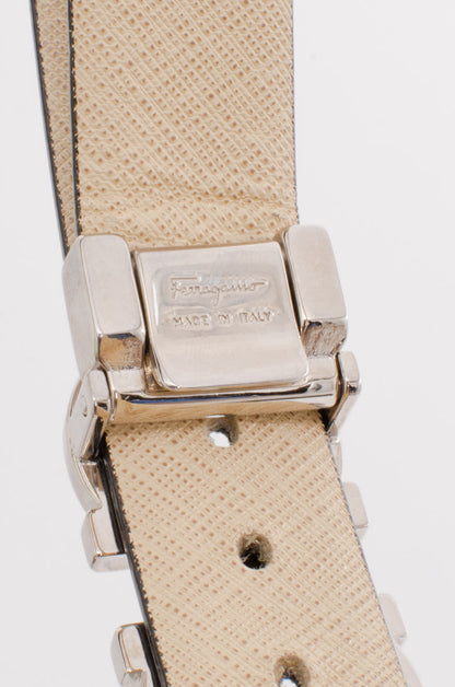 GANCINI SAFFIANO BELT