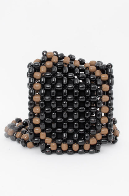 BEADED SHOULDER BAG