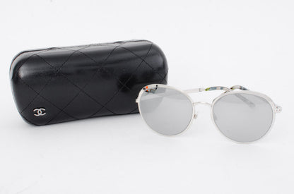 MIRRORED ROUND SUNGLASSES