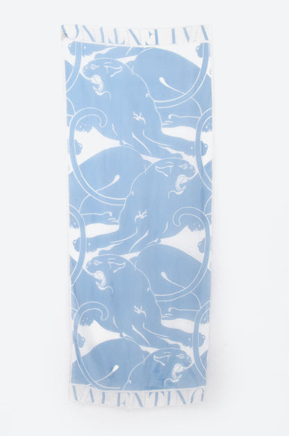 SILK JAGUAR SCARF