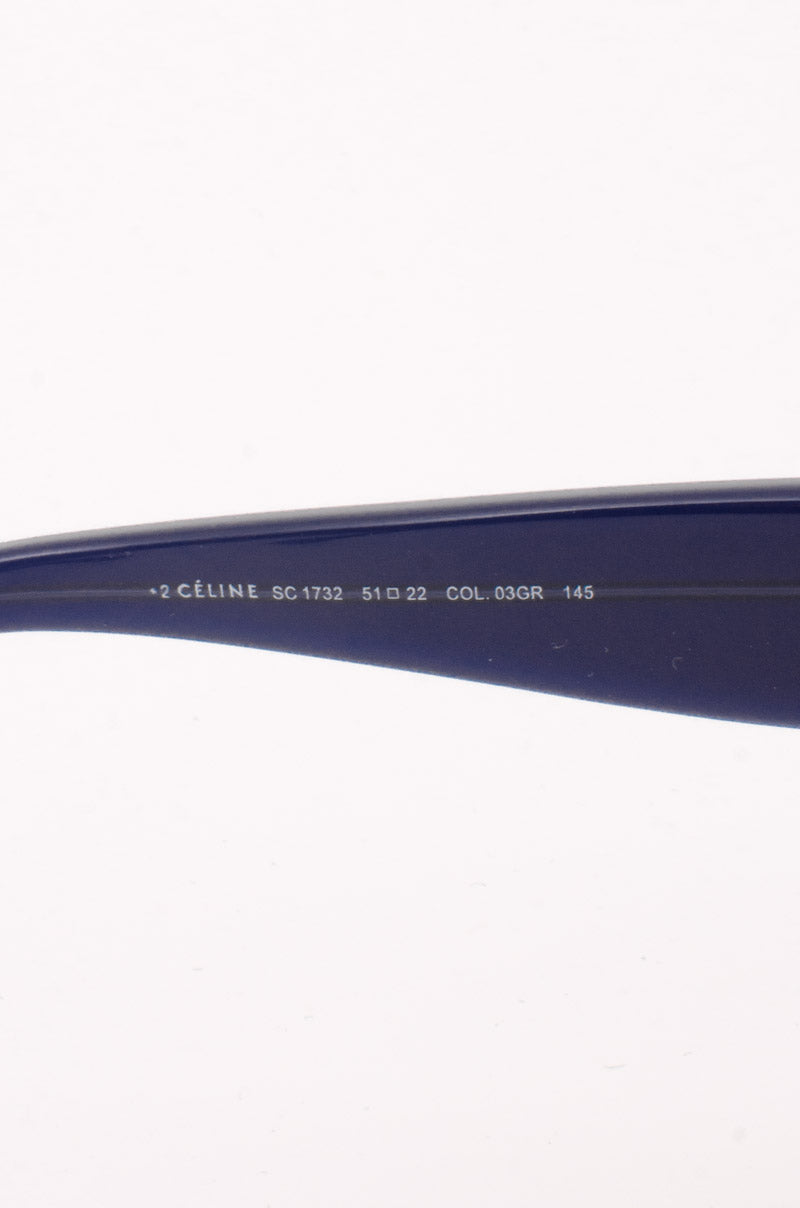 NAVY SQUARE SUNGLASSES