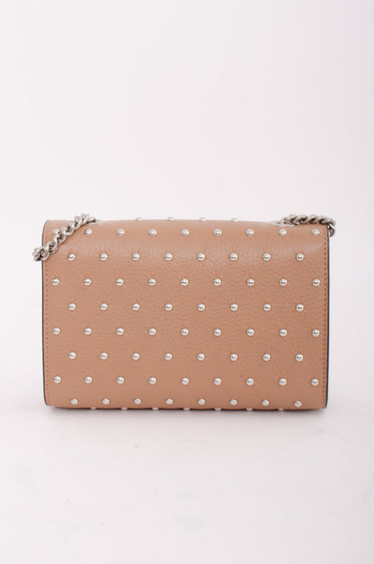 STUDDED MISS BAMBOO BAG