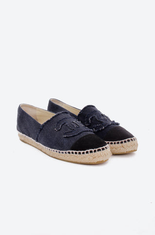 NAVY CANVAS FLATS – Gift of Garb