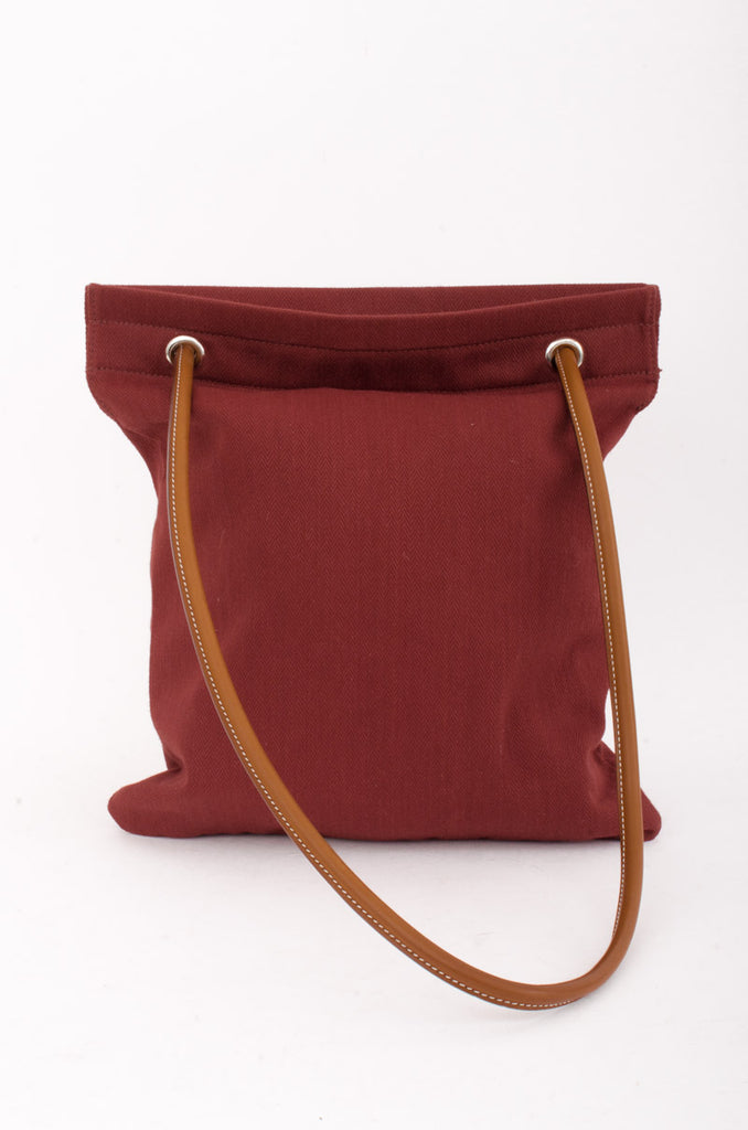SELLIER CANVAS TOTE