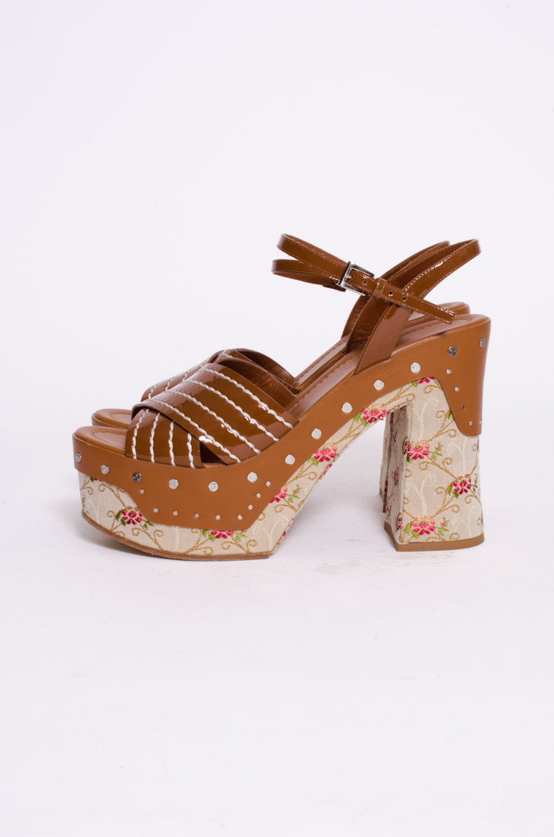 SS15 RUNWAY STUDDED PLATFORMS