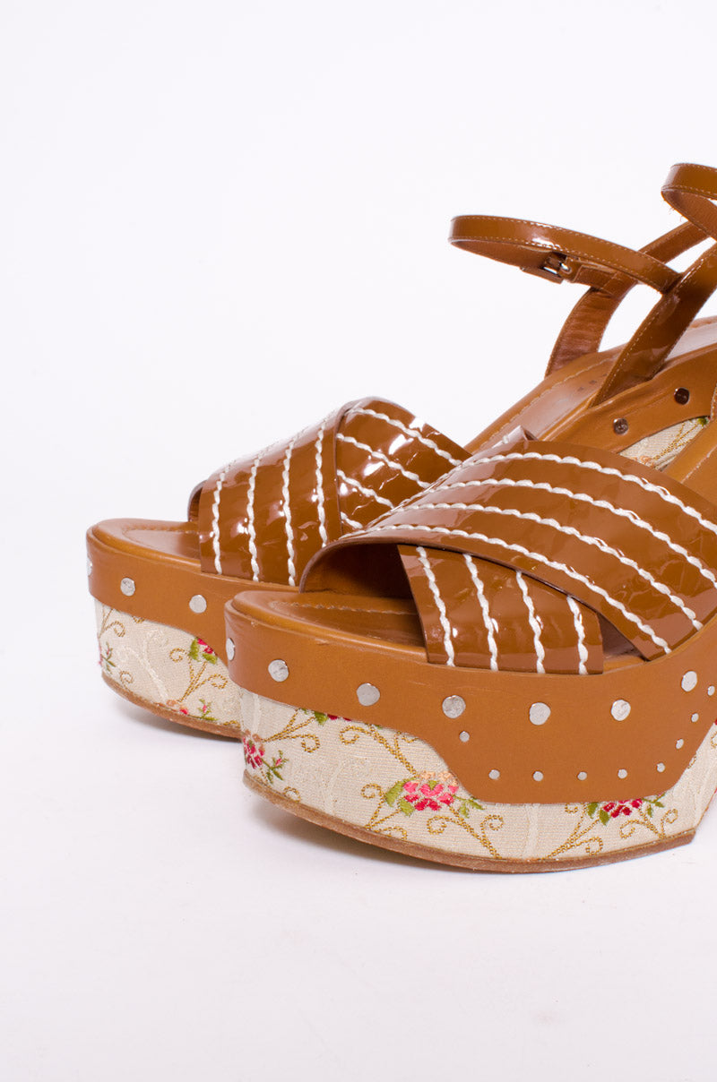 SS15 RUNWAY STUDDED PLATFORMS