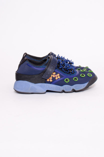 FUSHION EMBELLISHED SNEAKERS