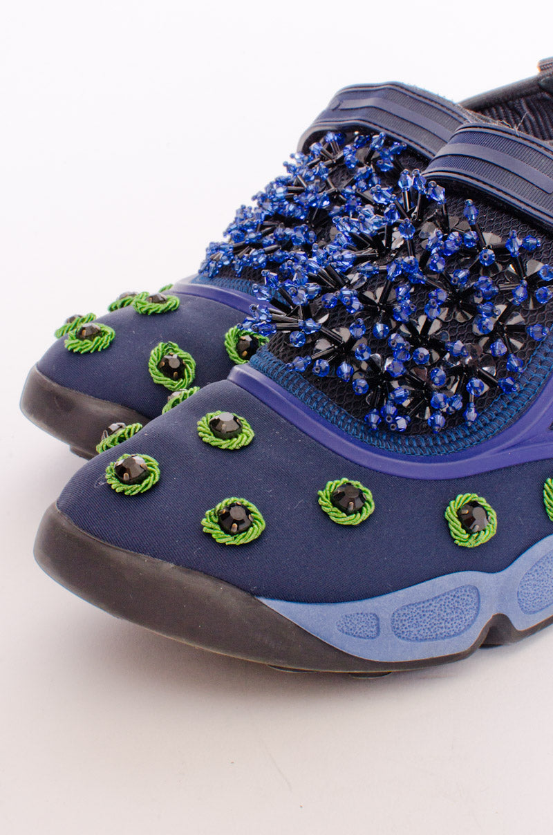 FUSHION EMBELLISHED SNEAKERS