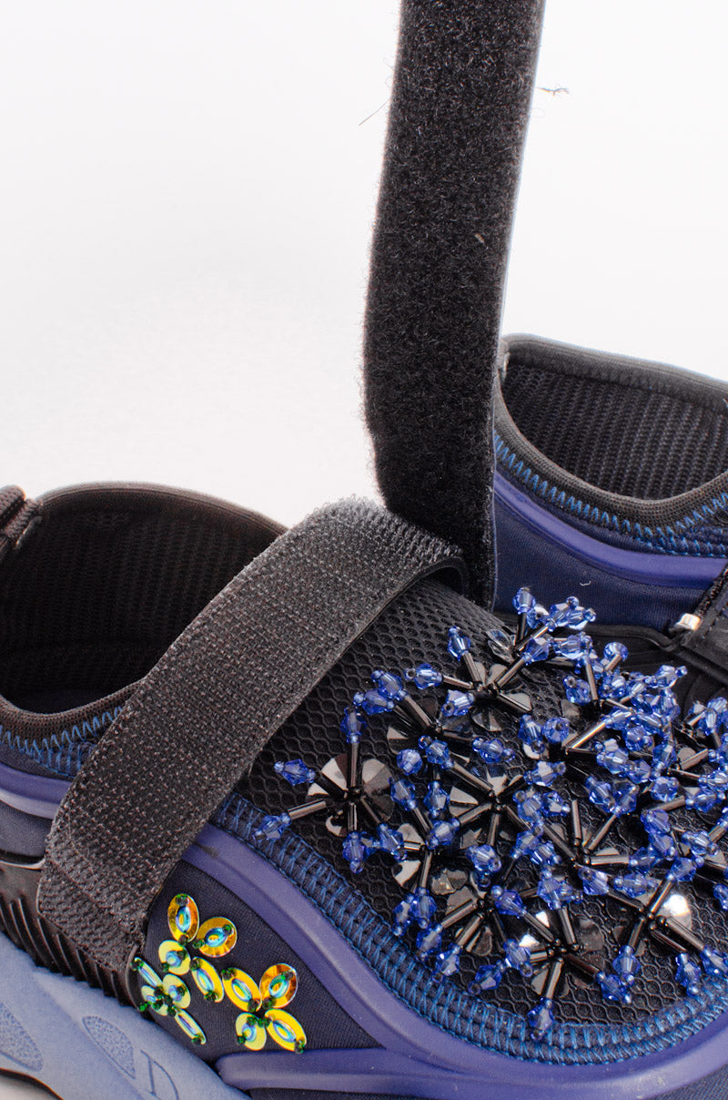 FUSHION EMBELLISHED SNEAKERS