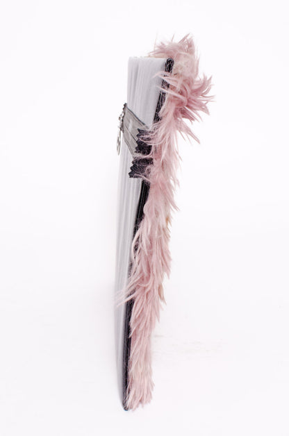 FALL 2017 FUR CLUTCH WITH TAGS