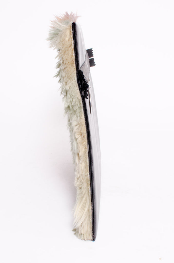 FALL 2017 FUR CLUTCH WITH TAGS