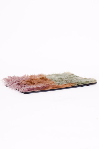 FALL 2017 FUR CLUTCH WITH TAGS