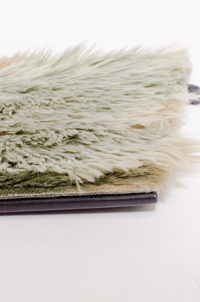 FALL 2017 FUR CLUTCH WITH TAGS