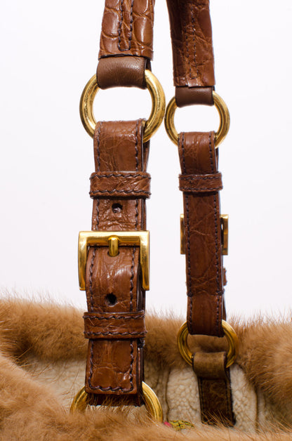 MONTONE VISONE PURSE