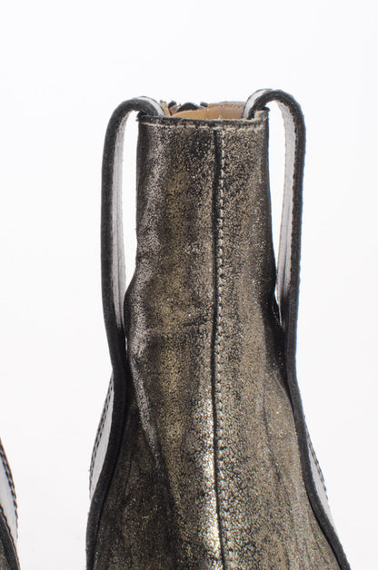 METALLIC GOLD BOOTS