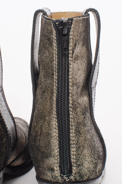 METALLIC GOLD BOOTS